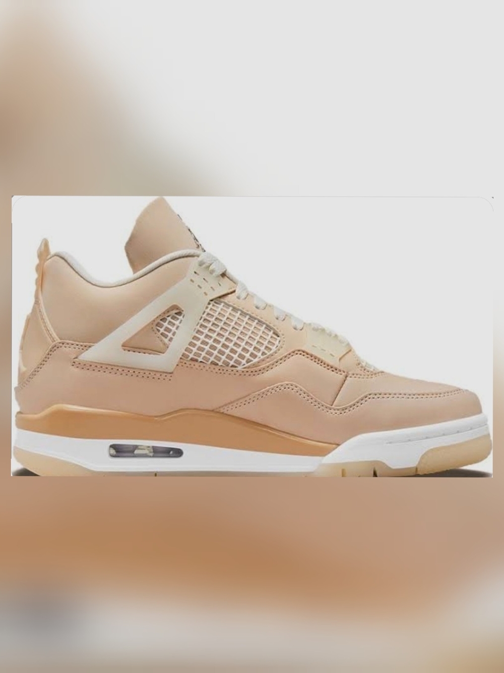 Nike Air Jordan 4 Retro Shimmer, Women's Size 8.5.
